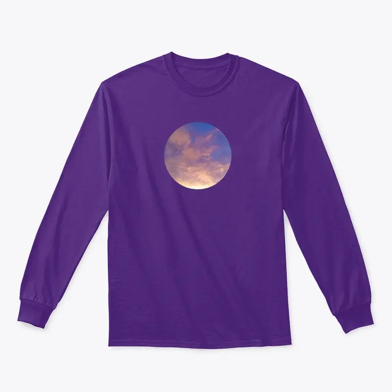 Circle Sky Design Long Sleeve Top