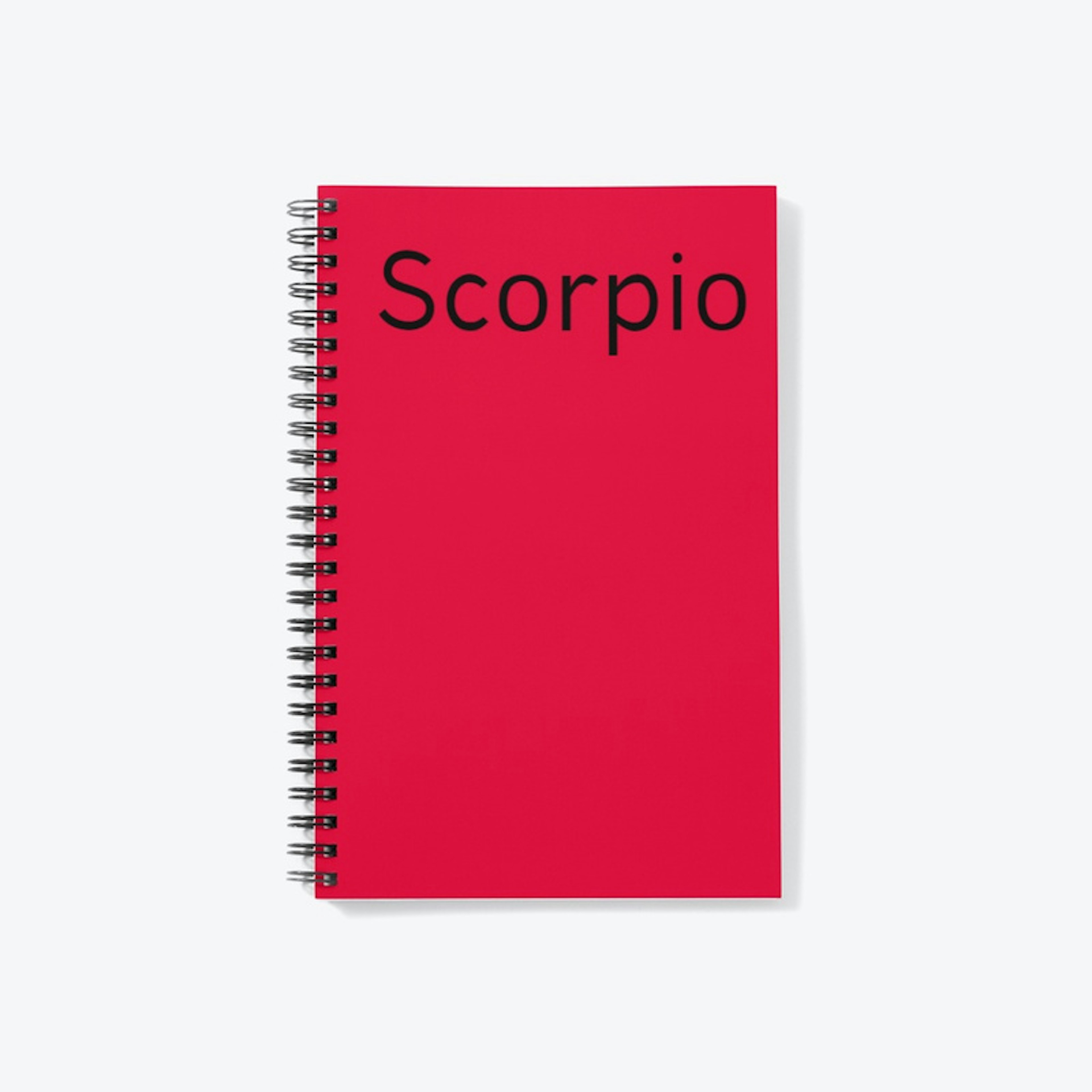 Zodiac Scorpio Notebook