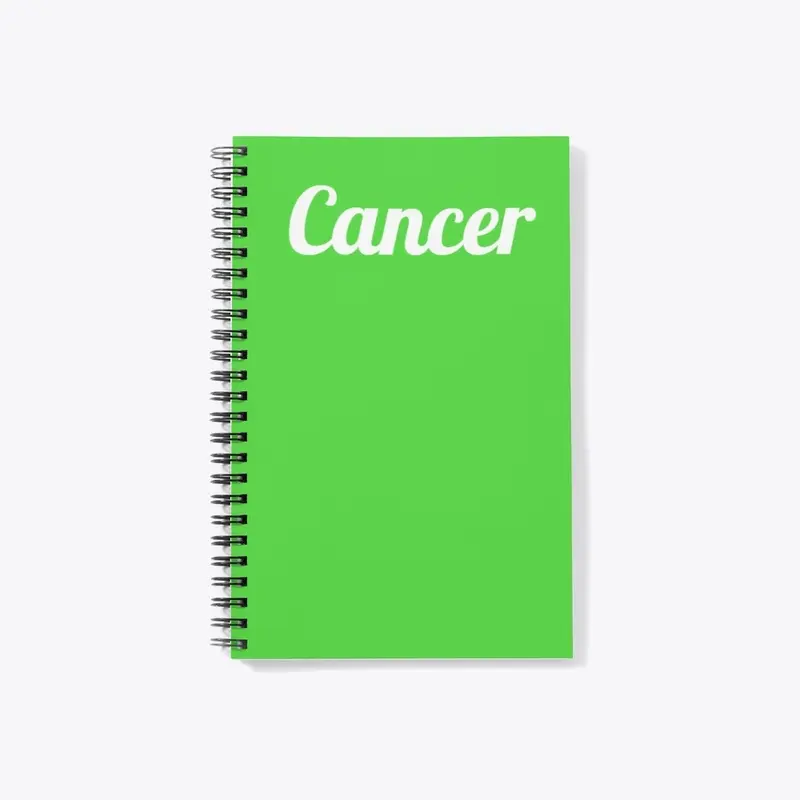 Zodiac Cancer Notebook