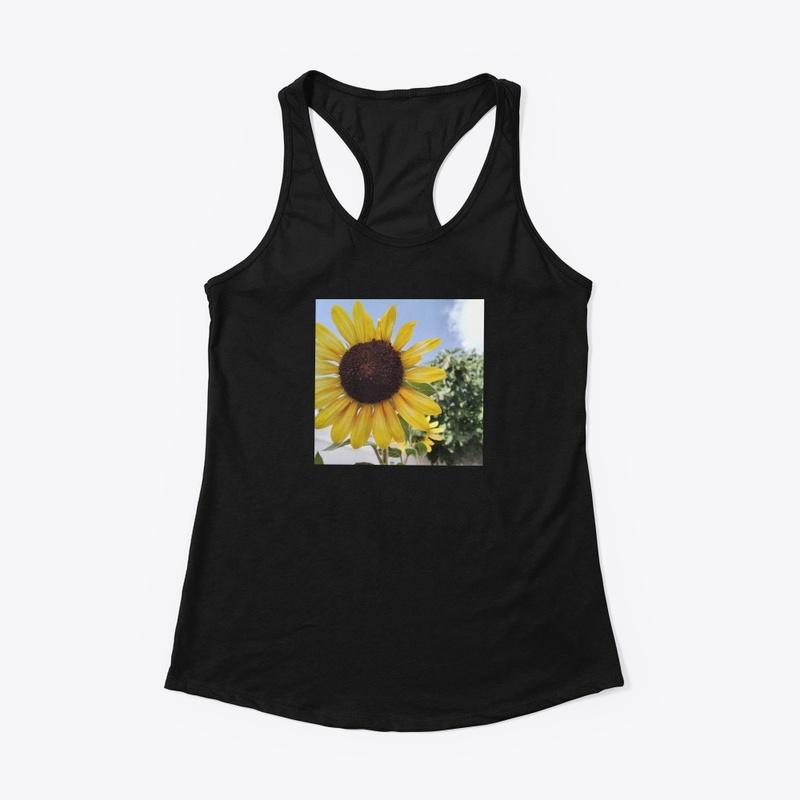 Sun flower eco tote