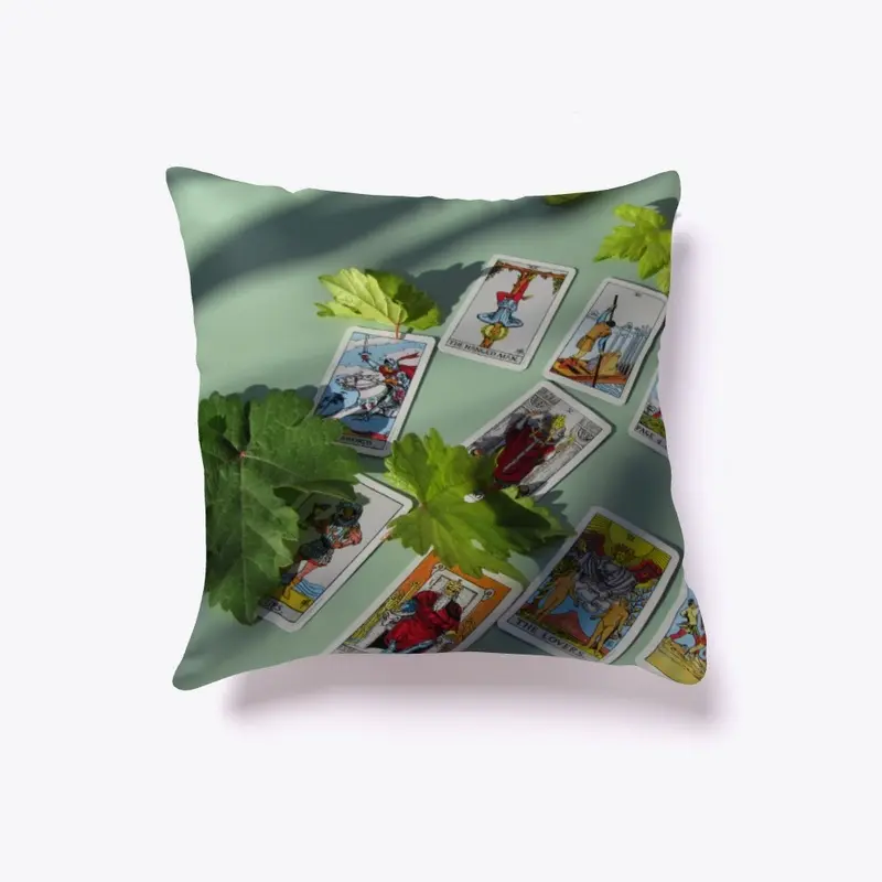 Pillow leaf cards