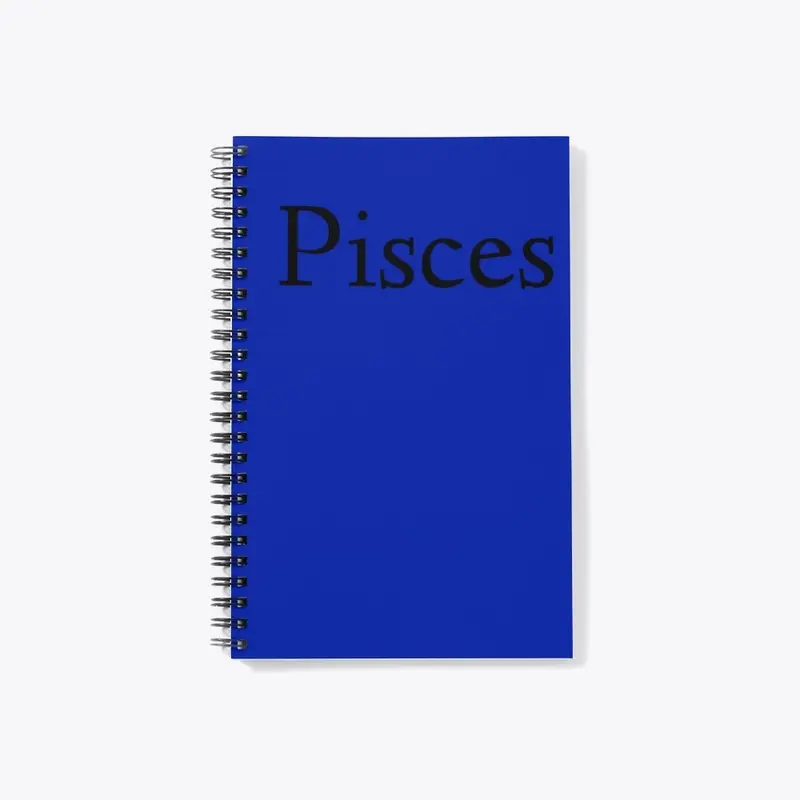 Zodiac Pisces Notebook